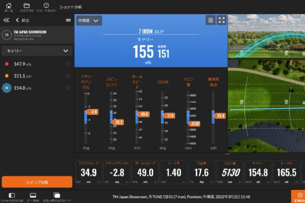 TRACKMAN IO 設備